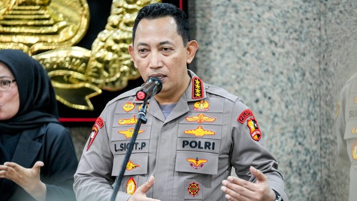 Kapolri Bertemu Ketua PSSI Erick Thohir
