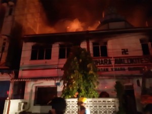 Vihara di Sibolga Terbakar, Polisi Selidiki