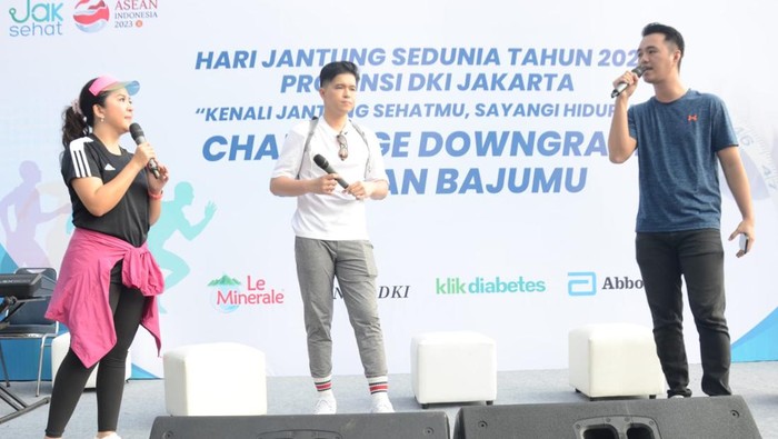 Hari Jantung Sedunia, Le Minerale-Dinkes DKI Kampanyekan Pola Hidup Sehat