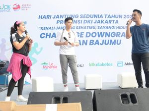 Hari Jantung Sedunia, Le Minerale-Dinkes DKI Kampanyekan Pola Hidup Sehat