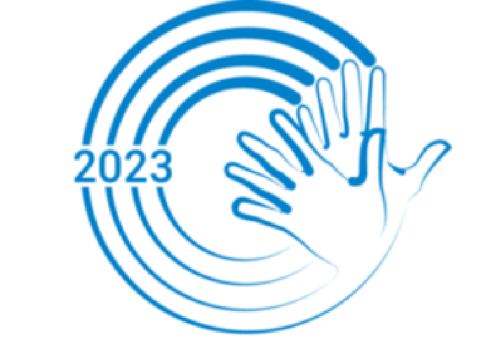 Logo Hari Bahasa Isyarat Internasional 2023