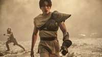 Pada awal tahun ini ia pun menjadi Pegasus Seiya dalam film Knights of the Zodiac. Dok. Ist