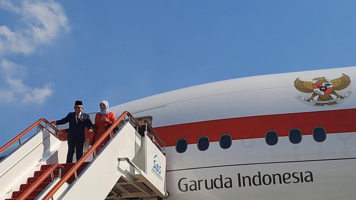 Maruf Amin pulang ke Indonesia usai kunker di China tuntas (Lisye-detikcom)