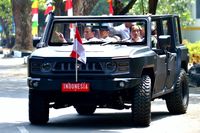 Mengenal Mobil Maung Buatan Lokal Yang Antar Prabowo-Gibran Ke KPU