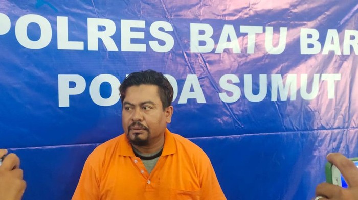 Munir (45), tersangka pelaku pemerkosaan dan pembunuhan terhadap mertua di Batu Bara. (Istimewa)