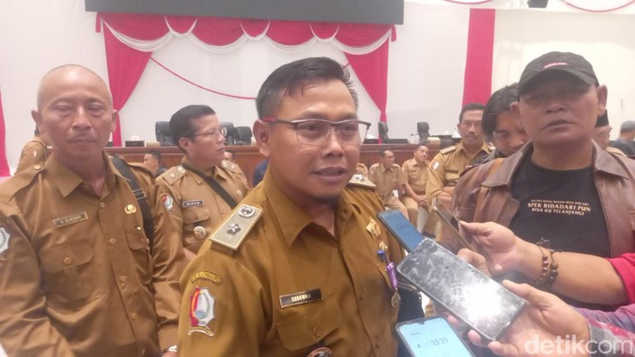 Para kades mendatangi DPRD Bojonegoro
