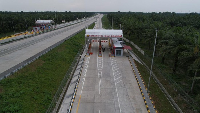 Potret gerbang Kuala Bingai yang akan beroperasi mulai Rabu (20/9/2023). (Dok Hutama Karya)