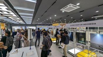Toko ini dibagi dalam lima zona yaitu Smartphone Zone AIoT Zone, Movie Zone, Unboxing Zone, dan Smart Living Zone. Foto: Virgina Maulita Putri/detikINET