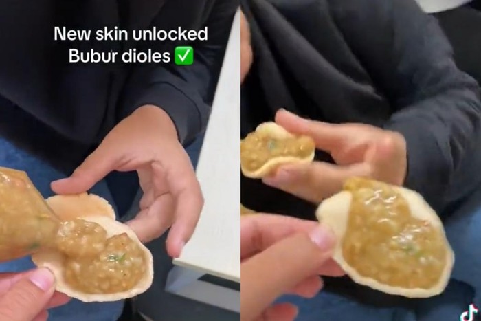 sekte makan bubur ayam yang unik