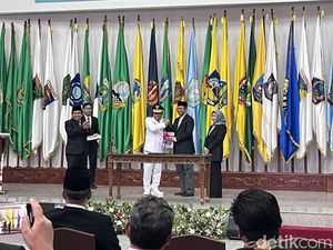 Lalu Gita Ariadi Resmi Dilantik Mendagri Tito Jadi Pj Gubernur NTB