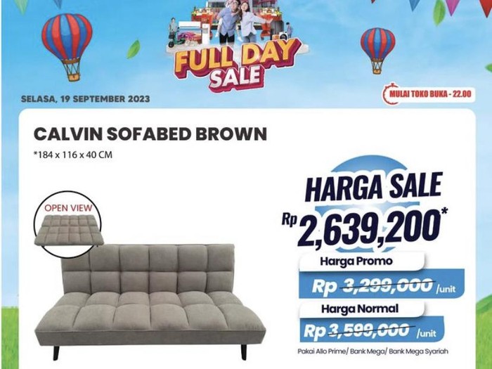 Transmart full day sale kembali digelar hari ini
