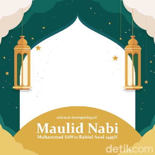 Twibbon Maulid Nabi Muhammad SAW Tahun 2023