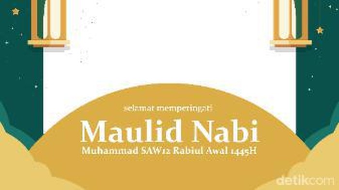 Twibbon Maulid Nabi Muhammad SAW Tahun 2023