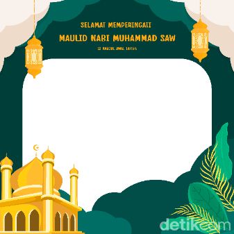 Twibbon Maulid Nabi Muhammad SAW Tahun 2023