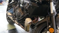 Performa mumpuni MT-07 didukung mesin 689 cc, 2 silinder, menggunakan teknologi crossplane, berpendingin cairan (standar Euro 5). Motor ini dikenal dengan karakter Master of Torque, torsi maksimal yang dihasilkan mesin MT-07 adalah 67 Nm pada 6.500 rpm. Sedangkan tenaga maksimalnya 72,4 dk pada 8.750 rpm. Foto: Dok. Yamaha Indonesia Motor Manufacturing (YIMM)