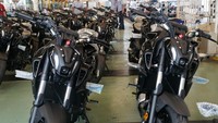Produk ini melengkapi lini produksi MT Family yang sudah dibuat di YIMM mulai dari MT-15, MT-25, MT-03 dan sekarang MT-07. Foto: Dok. Yamaha Indonesia Motor Manufacturing (YIMM)