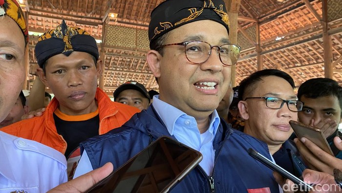 Anies Baswedan di Sukabumi.