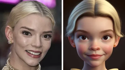 Gemez! Ketika Artis Dunia Disulap Jadi Animasi 3D Pixar