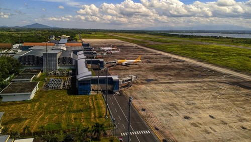 Suasana Bandara Internasional Lombok.