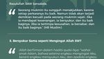 Infografis: 5 Hadits tentang Bersyukur