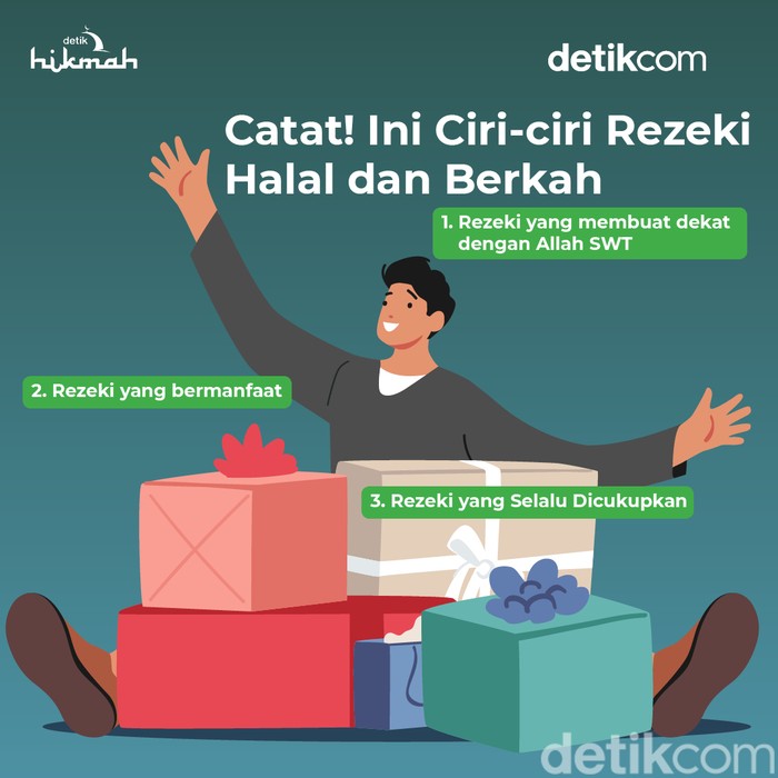 ciri rezeki halal dan berkah