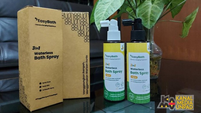 EasyBath, produk pengganti sabun buatan mahasiswa Unpad