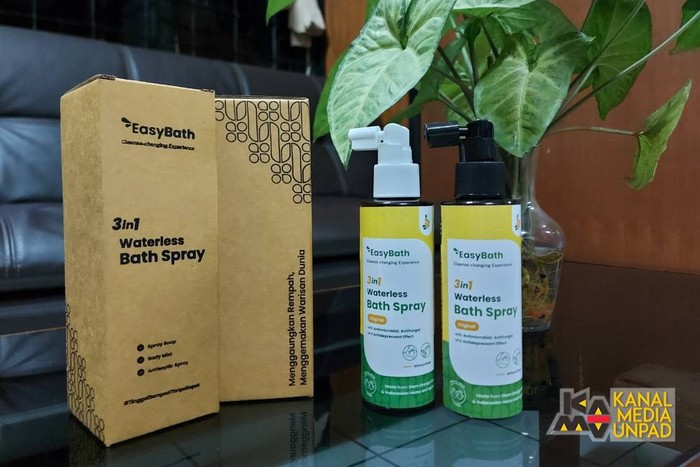 EasyBath, produk pengganti sabun buatan mahasiswa Unpad