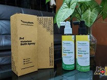 Mahasiswa Unpad Ciptakan Produk Pengganti Sabun, Bisa Mandi Tanpa Air
