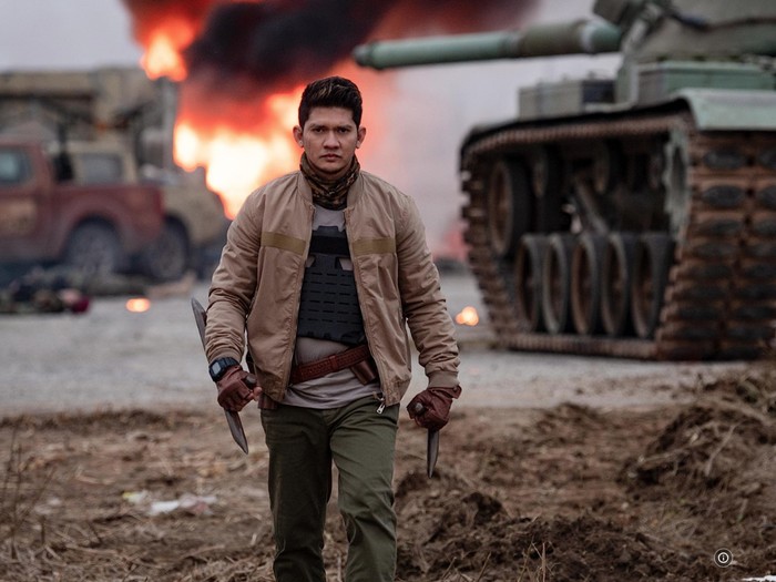 Cuplikan adegan Iko Uwais di The Expendables 4 (2023).
