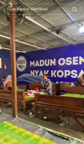 Food vlogger review jujur Warung Makan Madun Nyak Kopsah