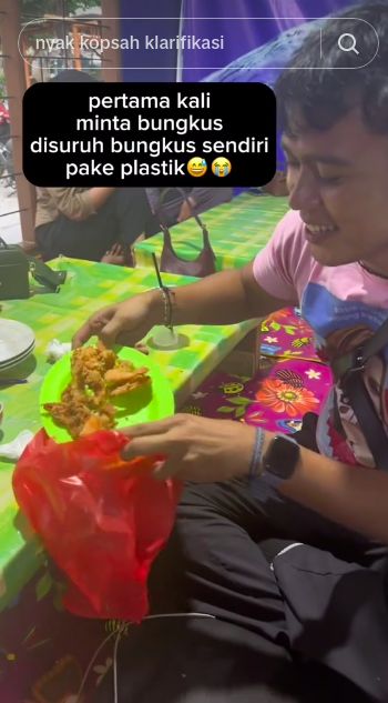 Food vlogger review jujur Warung Makan Madun Nyak Kopsah