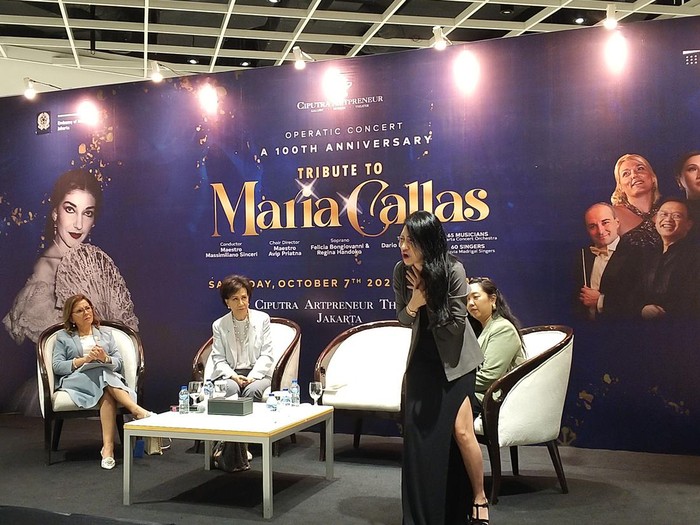 Jumpa Pers Konser Opera Maria Callas di Ciputra Artpreneur