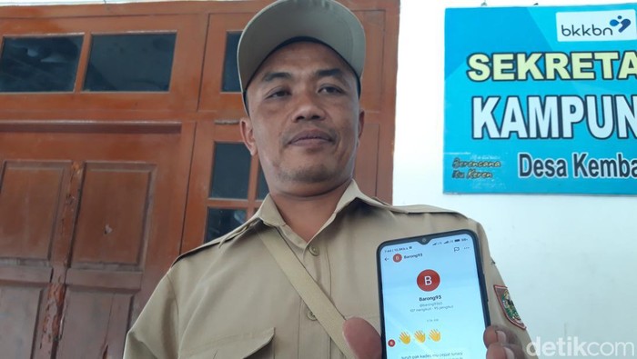 Kades Kembangsari Boyolali Sriwanto diviralkan open BO tapi emoh bayar. Foto diunggah Rabu (20/9/2023).