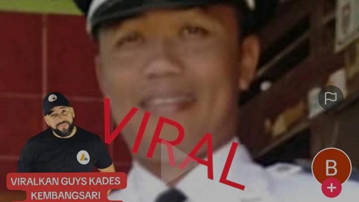 Kades Kembangsari Boyolali Sriwanto diviralkan open BO tapi emoh bayar. Foto diunggah Rabu (20/9/2023).