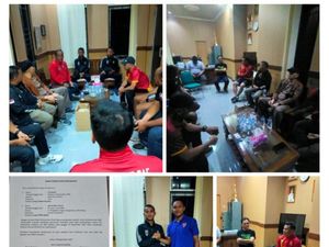 Ricuh Laga Porprov Sumsel PS Palembang Vs OKU Selatan Berakhir Damai