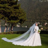 Penampilan Kimberley di hari bahagia dilengkapi veil panjang yang membuat penampilannya bak pengantin di negeri dongeng. Foto: Instagram @ kimmy_kimberley