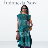 Desainer Merdi Sihombing merilis koleksi Ulos di New York Fashion Week, Amerika Serikat, Rabu [13/9/2023]. Foto: Dok. Tim Merdi Sihombing.