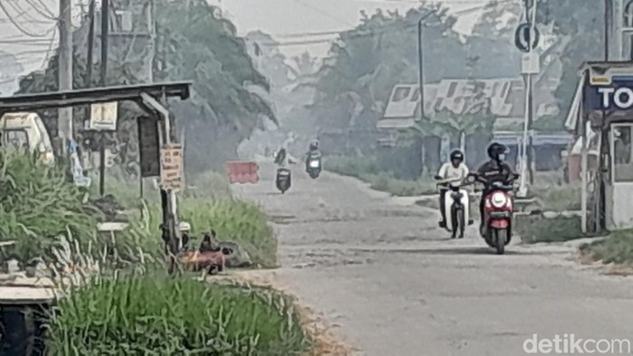 Kualitas udara di Kota Palembang masuk kategori tidak sehat