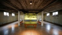 Saat ini, kompleks tersebut telah diubah menjadi museum dan tempat peringatan. (REUTERS/Agustin Marcarian)  