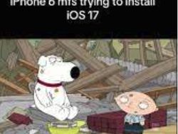 Meme Kocak iOS 17, Pengguna iPhone XS Meringis iPhone X Menangis