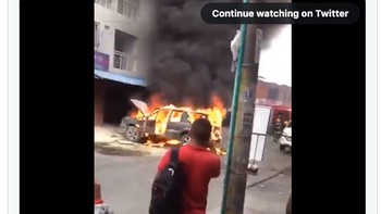 Pengguna iPhone 11 saat setelah install iOS 17. Foto: Twitter