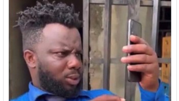 iPhone X mengecek update iOS 17 padahal tidak dapat. Foto: Twitter