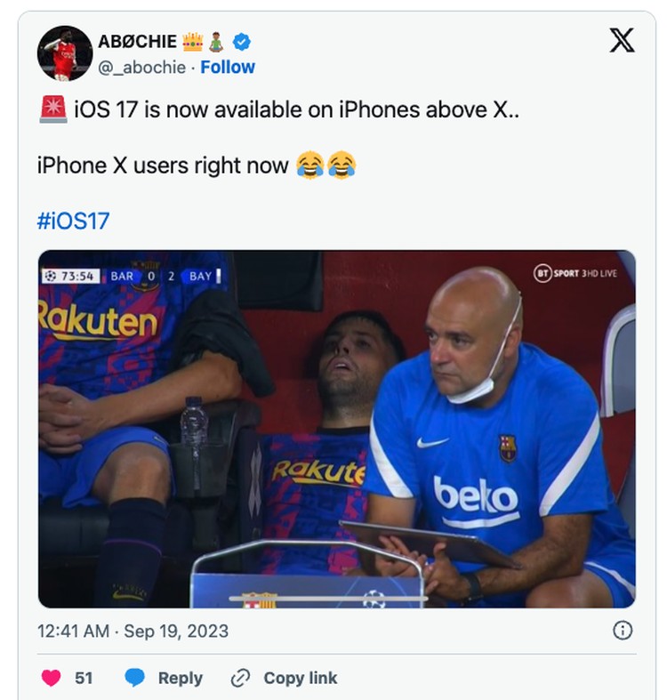 Meme iOS 17 Meme iOS 17