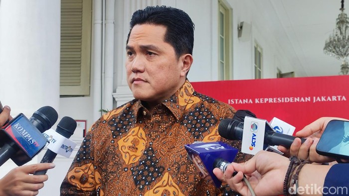 Menteri BUMN sekaligus Ketum PSSI Erick Thohir