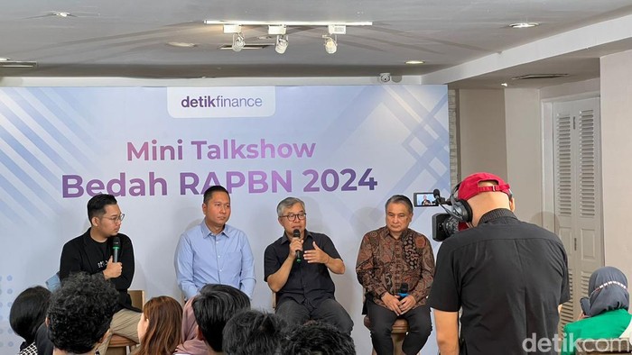 Mini Talkshow RAPBN 2024 di Beranda Kitchen, Rabu (20/9).