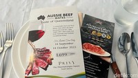 Dalam acara Aussie Beef Mates pada (14/09), Meat Livestock Australia (MLA) bersama Privy memperkenalkan keunggulan daging sapi dari Queensland, Australia. Foto: Detikcom / Atiqa Rana