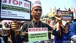 Potret Aksi Bela Rempang di Patung Kuda