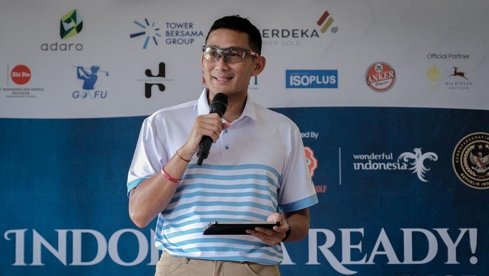 Sandiaga di Bintan, Kepulauan Riau