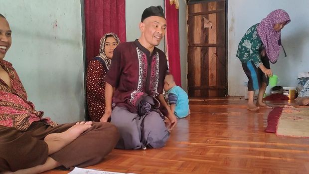 Sekeluarga mengalami parkinson di Cianjur