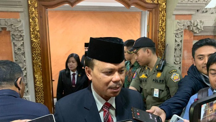 Sekretaris Daerah (Sekda) Provinsi Bali Dewa Made Indra di kantor Gubernur Bali, Rabu (20/9/2023). (Rizki Setyo Samudero)